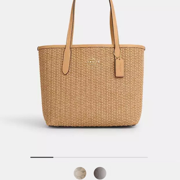 Coach Mini City Tote -NWT
COLOR: IM/LATTE MULTI - Picture 7 of 11